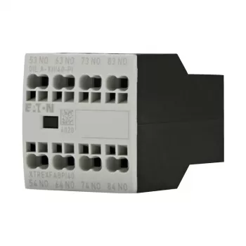 Eaton DILA-XHI40-PI hjälpkontaktblock, 4 slutande kontakter, frontmontage, push-in-klämmor 199317
