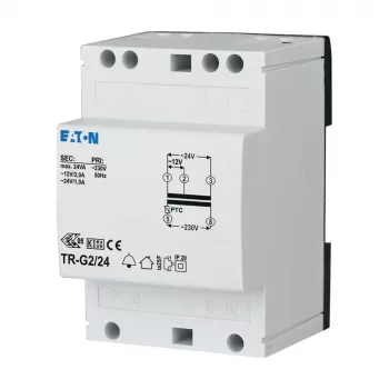 Eaton 272484 TR-G2 ringklockstransformator 230V till 12-24V AC 2-1A DIN-skena