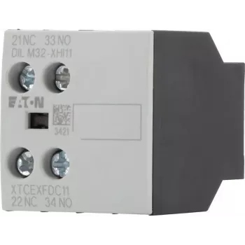 Eaton hjälpkontaktblock 1NO+1NC 2-polig frontmontage för DILM kontaktorer DILM32-XHI11 277376