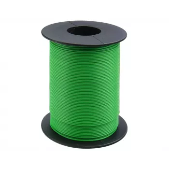 Donau Elektronik 105-4-100 kopplingstråd 0,20 mm² grön 100 m