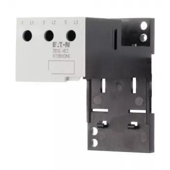 Eaton ZB32-XEZ enkelmonteringsadapter för ZB32 termiskt överlastrelä, DIN-skena/skruvfäste, grå 278473