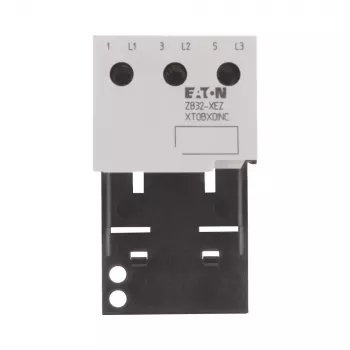 Eaton ZB32-XEZ enkelmonteringsadapter för ZB32 termiskt överlastrelä, DIN-skena/skruvfäste, grå 278473