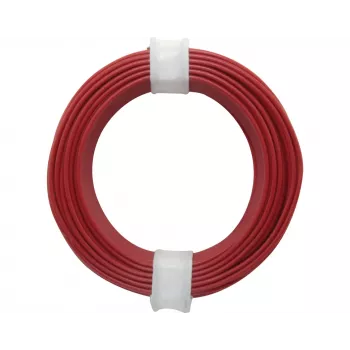 Donau Elektronik 118-0 lits 1 x 0,14 mm² röd 10 m