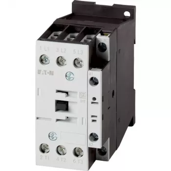 Eaton DILM17-01 kontaktor, 3-polig, 17 A, 230 V AC spole, 1 NC hjälpkontakt 277036