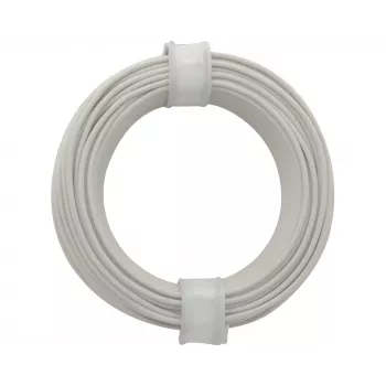 Donau Elektronik 118-5 lits 1 x 0,14 mm² vit 10 m