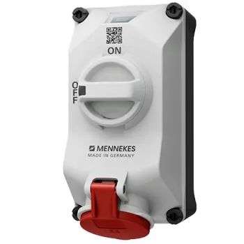 Mennekes DUOi 16A 5-polig 6h 400V IP44 väggmonterat CEE-uttag 5611506G