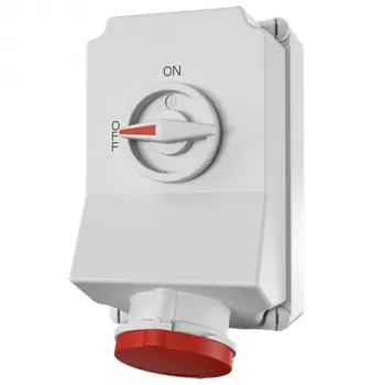 MENNEKES DUO vägguttag 63A 5-poligt 6h 400V IP44 5959A