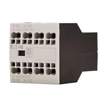 Eaton DILM32-XHI11-PI hjälpkontaktblock, 1 NO + 1 NC, 4 A, frontmontage, för DILM7-DILM32 kontaktor 199309