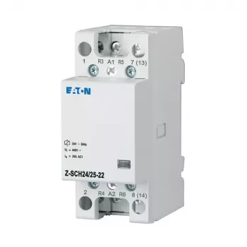 EATON Z-SCH24/25-22 installationskontaktor 24V AC 2NO+2NC 25A 248850