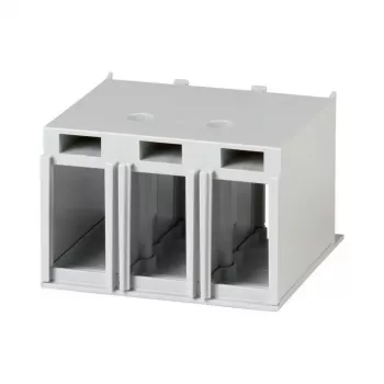 Eaton 260038 klämskydd för NZM2 3-poliga effektbrytare, BG2 ram, grå