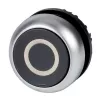 Eaton M22-D-S-X0 tryckknappsbrytare, svart/metallisk 216609