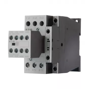 Eaton DILM25-32 3-polig effektkontaktor, 230 V AC spole, 11 kW, 25 A, 3NO + 2NO/2NC hjälpkontakter 277228