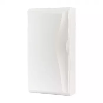 Eaton BC-A-4/52-TW-G 4-radigt påbyggnadsklein fördelarskåp, 52 modulenheter, transparent dörr, vit 110160