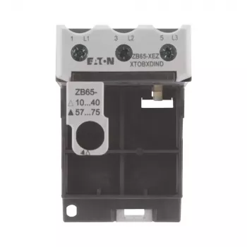 Eaton ZB65-XEZ motorskyddsreläsockel för ZB65, enkelmontage 278474