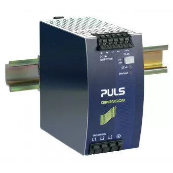 PULS DIMENSION QT20.241 3-fas DIN-skenenätaggregat, 24 V DC, 20 A