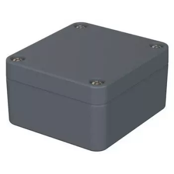 BOPLA Universalkapsling Polyamid silvergrå (RAL 7001) 58 x 64 x 34 PK 101