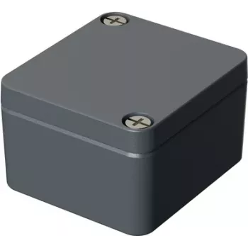 BOPLA universalhölje aluminium silvergrå (RAL 7001) 50 x 45 x 30 A 100 1 st (01100000.MT1)