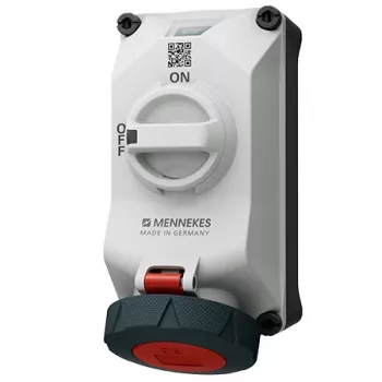 MENNEKES DUOi 32A 5P 6h 400V IP69 vägguttag 5614506G