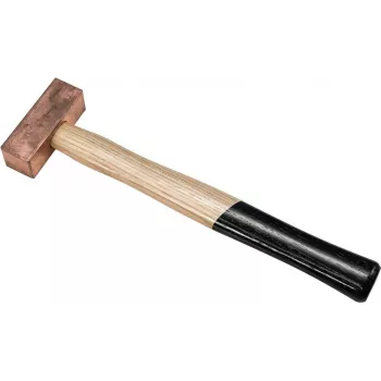 TILLBEHÖR kopparhammare 500 g, 310 mm hickoryskaft, gnistfri, Soft-Face 78020340