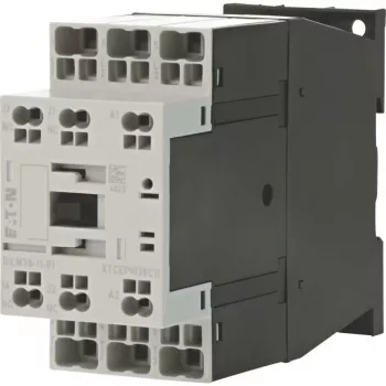 Eaton DILM38-11(RDC24) 3-polig kontaktor, 38 A AC-3, 24 V DC spole, 1NO+1NC 199298