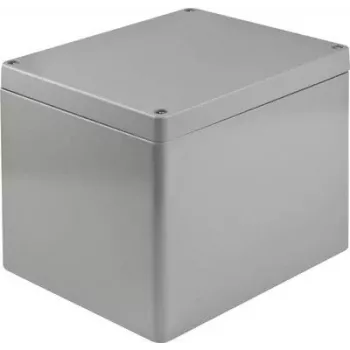 Bopla A 150 01150000.H universalhölje, aluminium, 200 x 230 x 180 mm, silvergrå (RAL 7001)