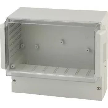 BOPLA RCP 3100 styrhölje, ABS-underdel, polykarbonatlock, ljusgrå, 296 x 261 x 132,5 mm 41310109