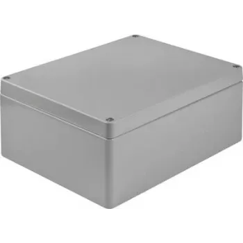 Bopla universalhölje 280 x 230 x 111 aluminium silvergrå (RAL 7001) A 155 01155000.H