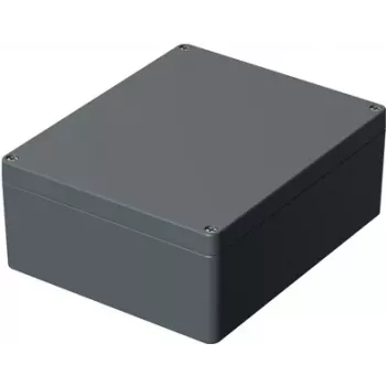 Bopla universalhölje 280 x 230 x 111 aluminium silvergrå (RAL 7001) A 155 01155000.H