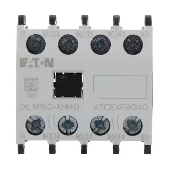 Eaton DILM150-XHI40 hjälpkontakt 4NO frontmontage för DILM-kontaktorer 277948