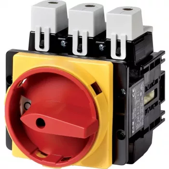 Eaton P5-160/EA/SVB 3-polig huvudbrytare 160 A, 690 V AC, IP65, rött handtag 280922