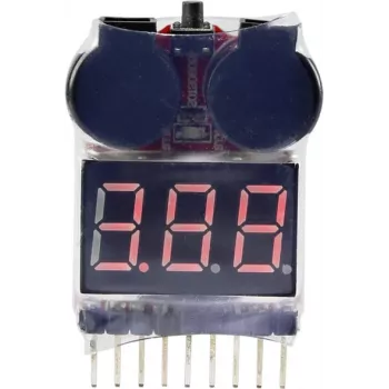 Reely LiPo-checker för 2-8 celler (1511388)