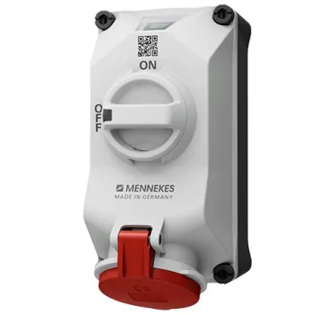 MENNEKES DUOi 32A 5-poligt 6h 400V IP44 vägguttag 5613506G