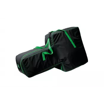 König & Meyer 12387-000-00 multimedia-rullvagnstillbehör, nylon, svart/grön