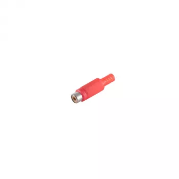S CONN Maximum Connectivity RCA-koppling uttag till uttag röd 51500-R