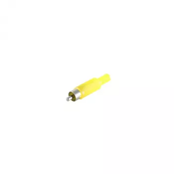 S CONN maximum connectivity RCA-kontakt gul löd guldpläterad 51400-Y