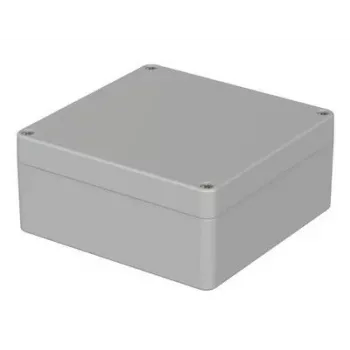 BOPLA T 217 universalhölje ABS ljusgrå 122 x 120 x 55 mm 02217000