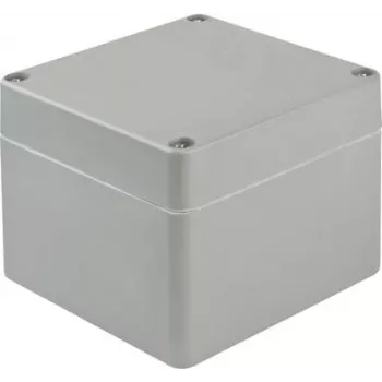 Bopla EUROMAS P 332 universalhölje 122 x 120 x 91 mm glasfiberförstärkt polyester silvergrå RAL 7001 04332000.H