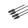 S CONN MAXIMUM CONNECTIVITY PV4 förlängningskabel 4mm² 2m svart (2-pack) 02-32035