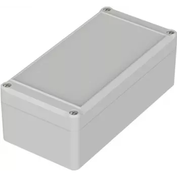 BOPLA universalhölje polykarbonat ljusgrå 160 x 80 x 57 EM 220 F 62220200