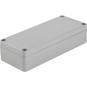 BOPLA Alu-Top universalhölje, aluminium, silvergrå (RAL 7001), 150 x 64 x 34 mm 01103000.MT1