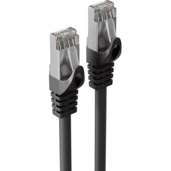 S CONN MAXIMUM CONNECTIVITY industriell PUR Cat.7 S/FTP patchkabel, RJ45, svart, 20 m 08-39095