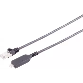 S CONN MAXIMUM CONNECTIVITY USB-C till RJ45 Gigabit LAN-adapterkabel 1,5 m svart (13-51155)