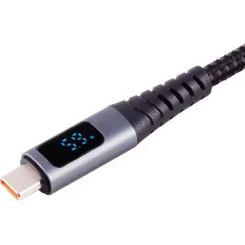 S CONN MAXIMUM CONNECTIVITY USB-C-laddkabel, 2.0, 240W PD, A/V/W-display, 2 m (14-59035)