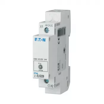 Eaton Z-EL/G230 grön LED-indikeringslampa, DIN-skena, 230V AC, 1 TE 284922