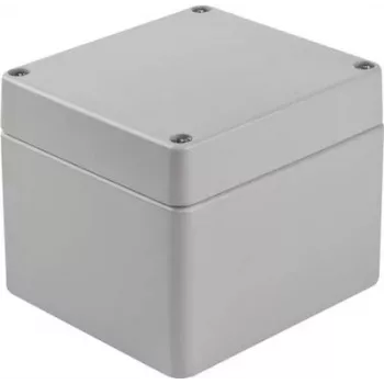 Bopla universalhölje 100 x 100 x 81 mm aluminium silvergrå (RAL 7001) A 116 01116000.H