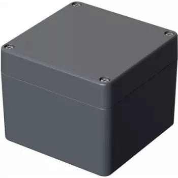 Bopla universalhölje 100 x 100 x 81 mm aluminium silvergrå (RAL 7001) A 116 01116000.H