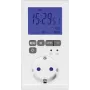 Sygonix digital timer med veckoprogram, 3680 W, IP20, nedräkning och timerfunktion