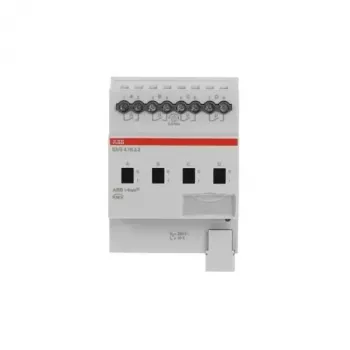 ABB SA/S4.10.2.2 KNX brytaktor, 4-kanal, 10 A, DIN-skena 2CDG110258R0011