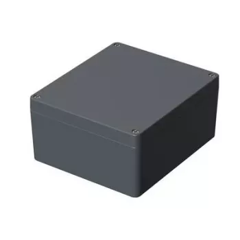BOPLA 01140000.MT1 A 140 universalhölje, aluminium, 200 x 230 x 111 mm, silvergrå (RAL 7001)