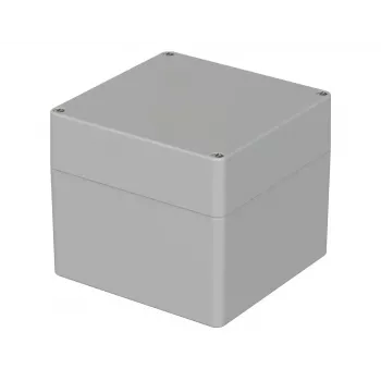 Bopla 02228000 EUROMAS M 228 universalhölje, polykarbonat, 122 x 120 x 105 mm, ljusgrå